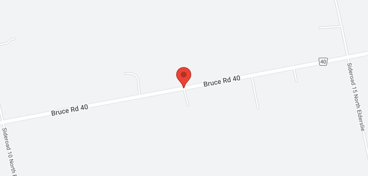 map of 160 BRUCE RD 40